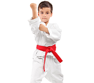 Karate Kid Posing